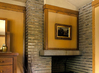 Bedroom Fireplace, Meyer May House